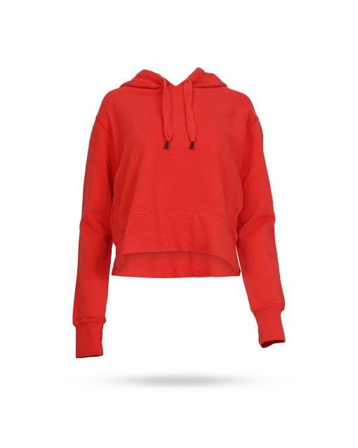10days hoodie cropped kirschrot 814 1277 1